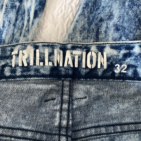 Trillnation Moto Zipper Skinny Fit Jeans - Picture 10 of 13